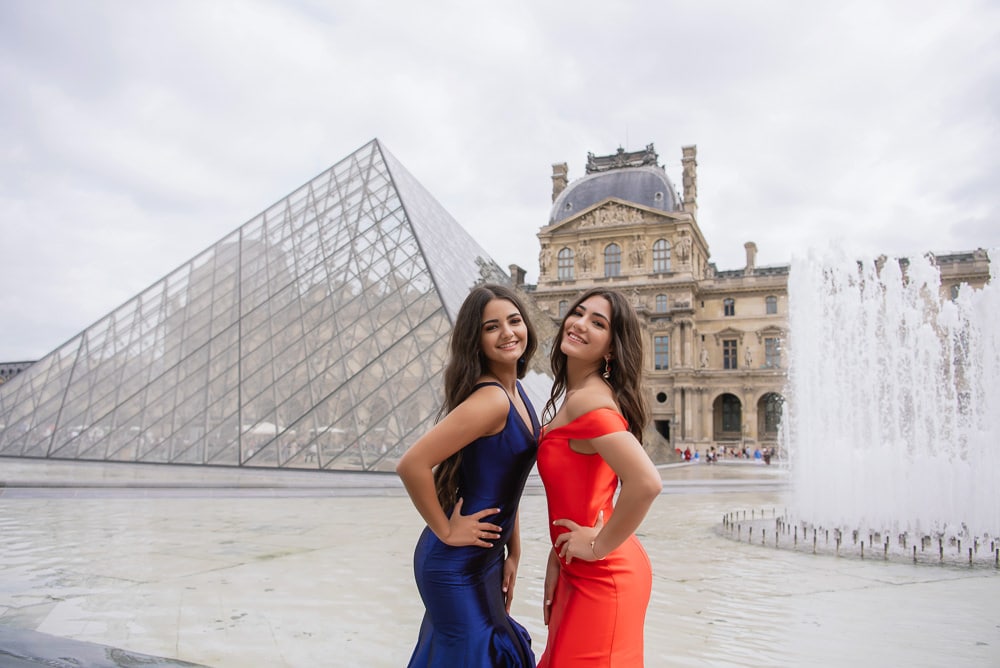 Best friends forever quinceanera in Paris together