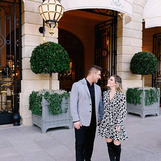 best places to take photos in paris in front of ritz paris