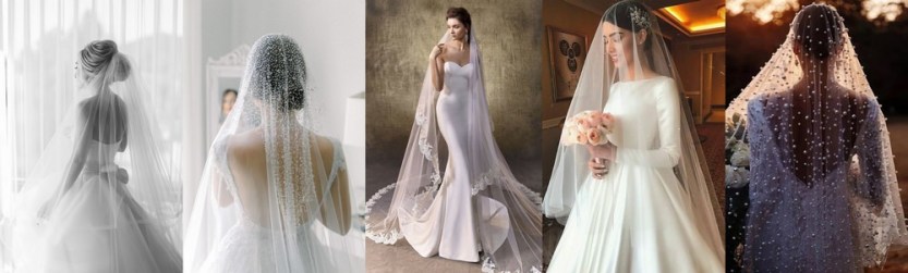 Cute bridal accessories - elegant veils
