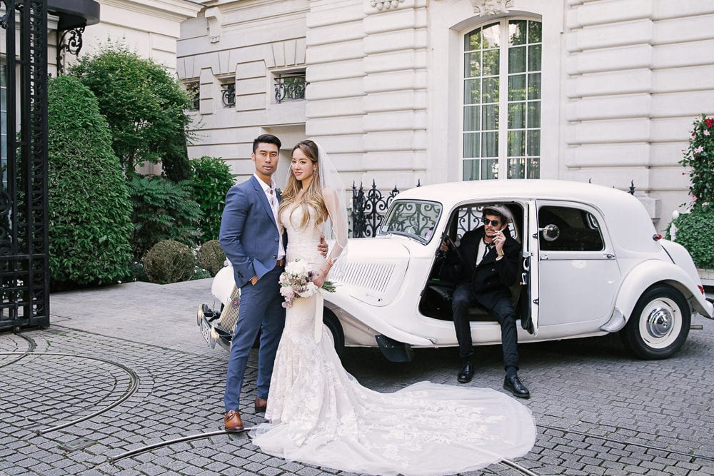 Elopement in Paris - Transportation around Paris on your wedding day