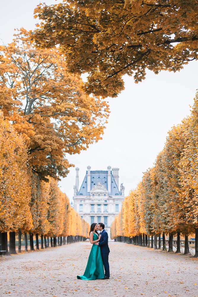 Fall Paris Engagement