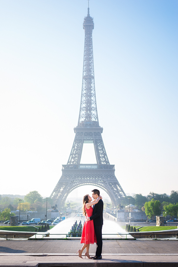 Kiss me under the Eiffel Tower