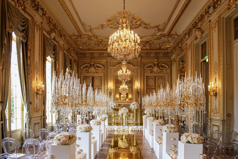 Luxury wedding venue in Paris France