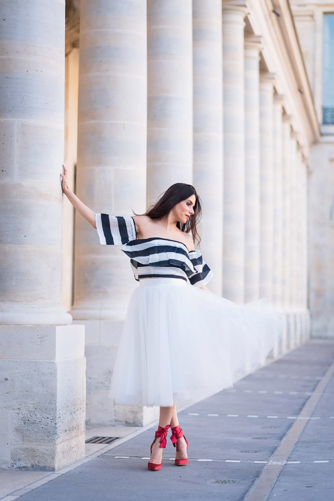 Photoshoot outfits for Palais Royal