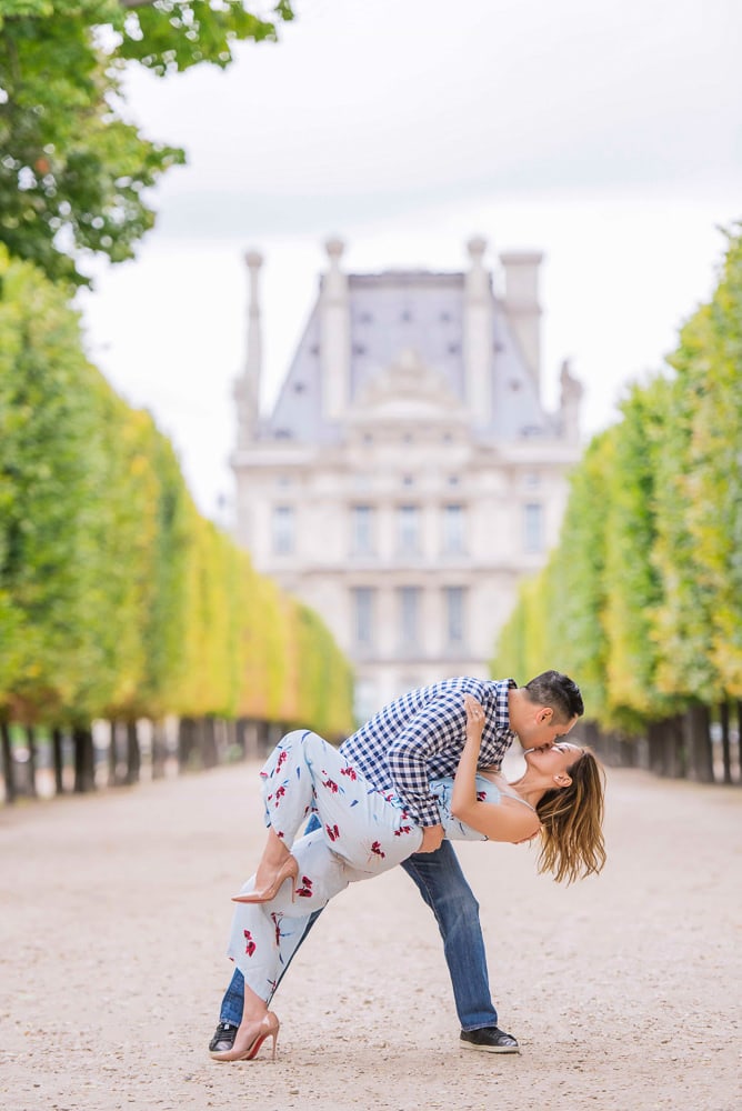 Photoshoot outfits for Tuileries gardens