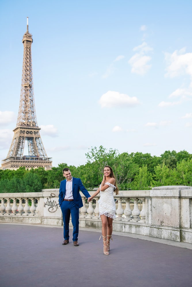 Couples Romantic Photo Session in Paris 