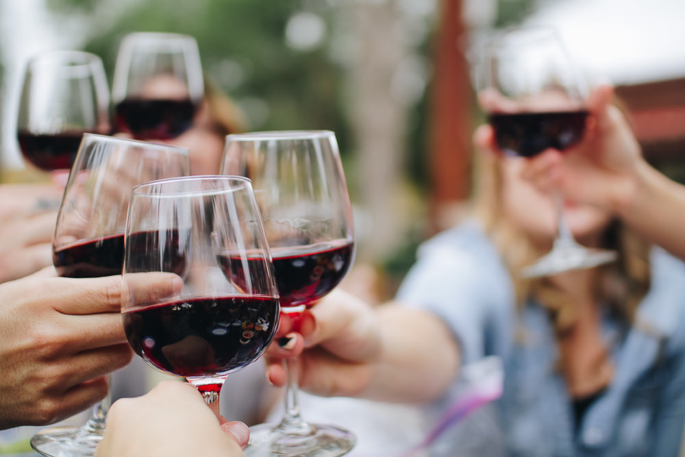 The best wine experience is sharing the moment with friends or a loved one