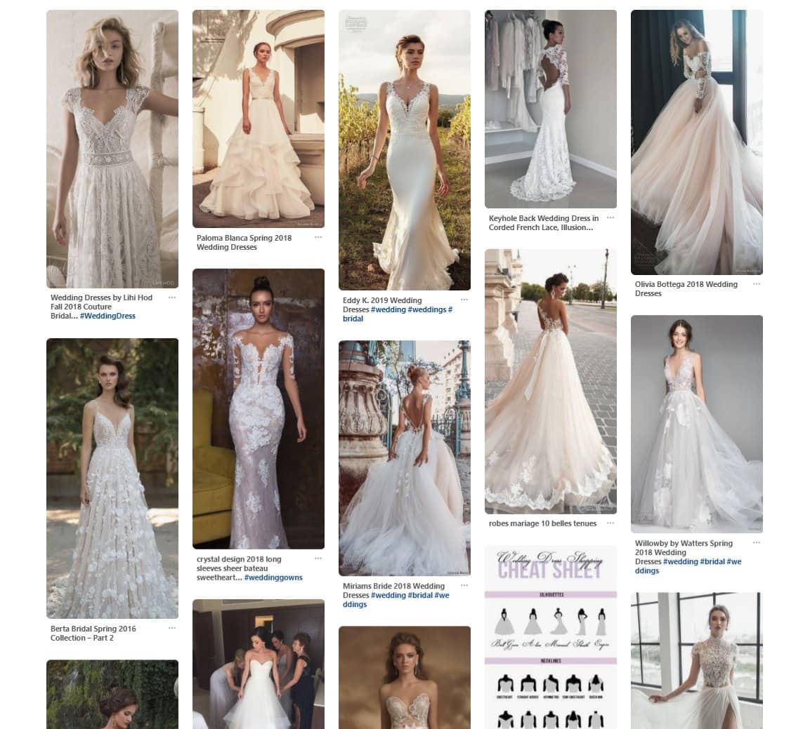 Wedding dresses inspiration - replace it