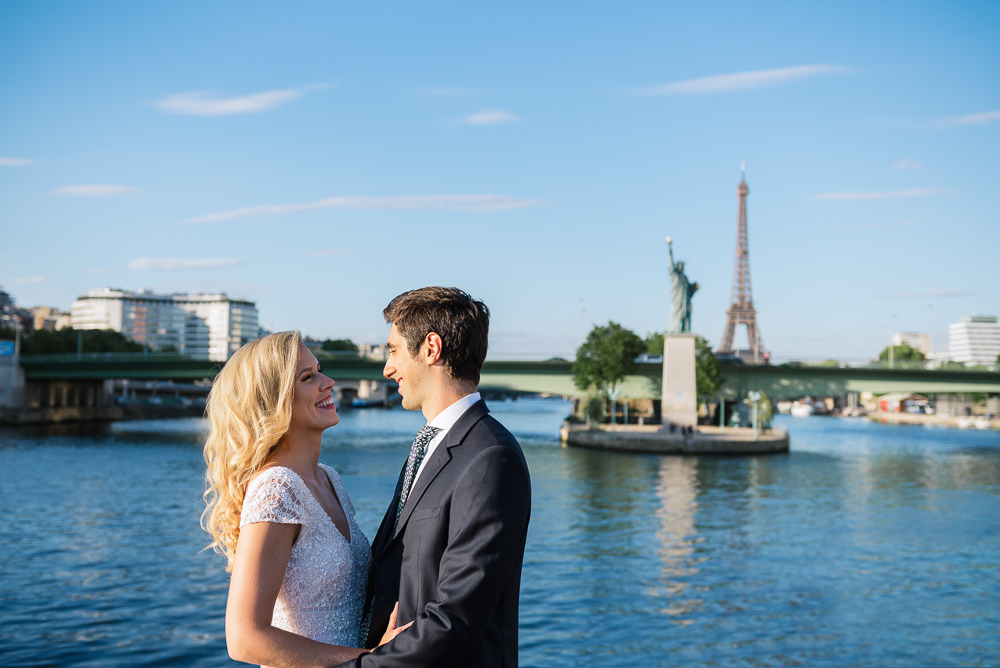 Yacht wedding in Paris - Ashley & Octave 2017 11